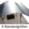 Copertura per caminetto in 6 misure standard in acciaio inox