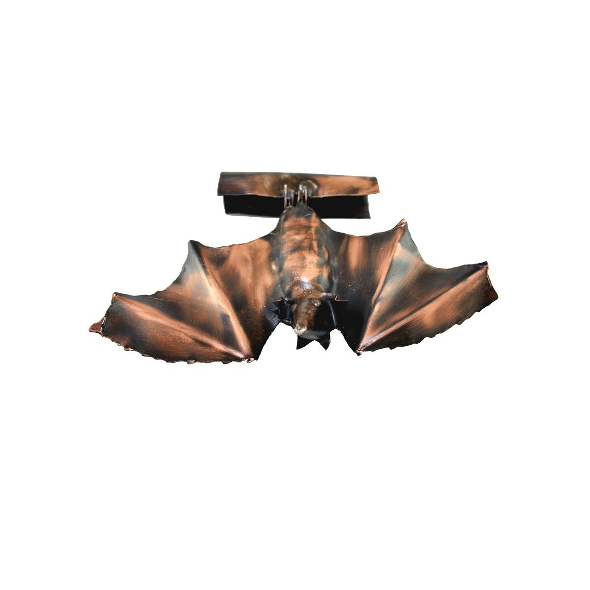Figura di grondaia Piccolo pipistrello ali aperte