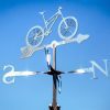 Windwijzer fiets / mountainbike roestvrij staal -medium maat-